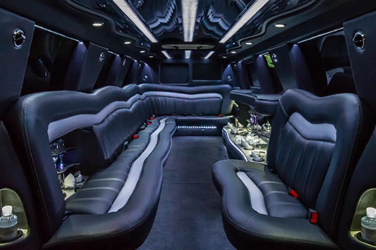 Stretch Hummer Limo interior Las Vegas